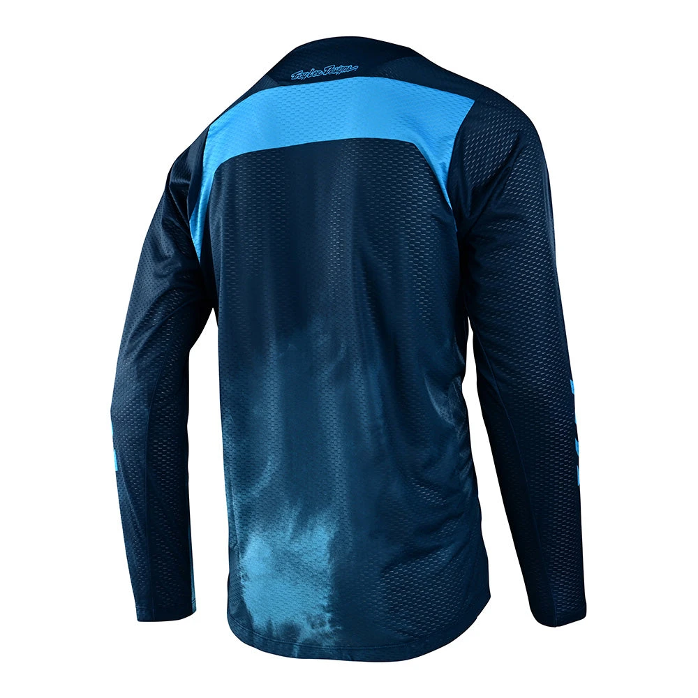 Troy Lee Designs Skyline Air LS Jersey Fades Dark Slate Blue - Image 3