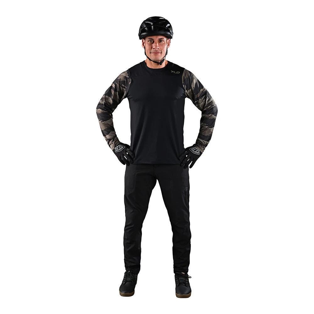 Troy Lee Designs Skyline LS Chill Jersey Hide Out Black - Image 2