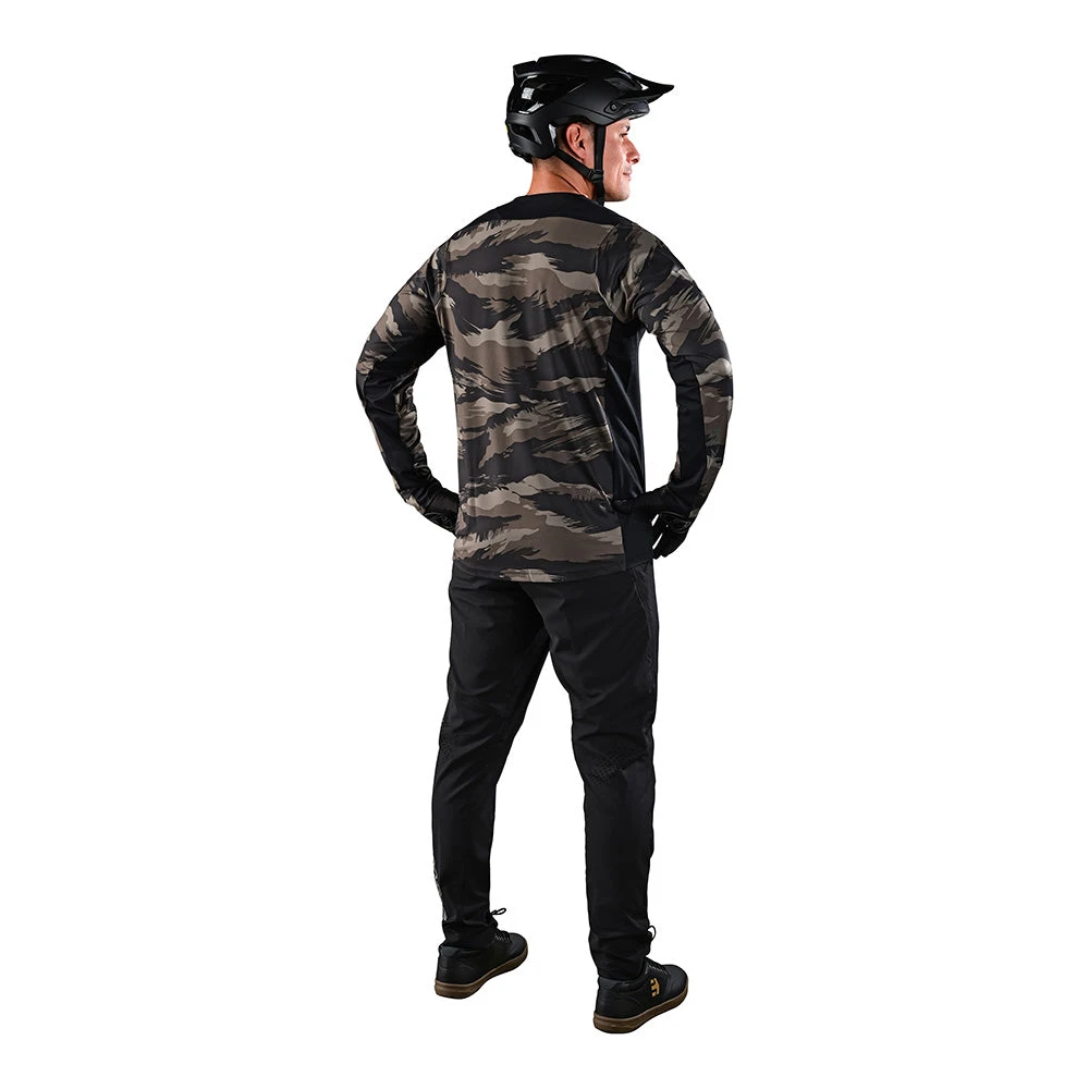 Troy Lee Designs Skyline LS Chill Jersey Hide Out Black - Image 4