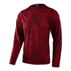 Troy Lee Designs Skyline LS Chill Jersey Tie Dye Wine