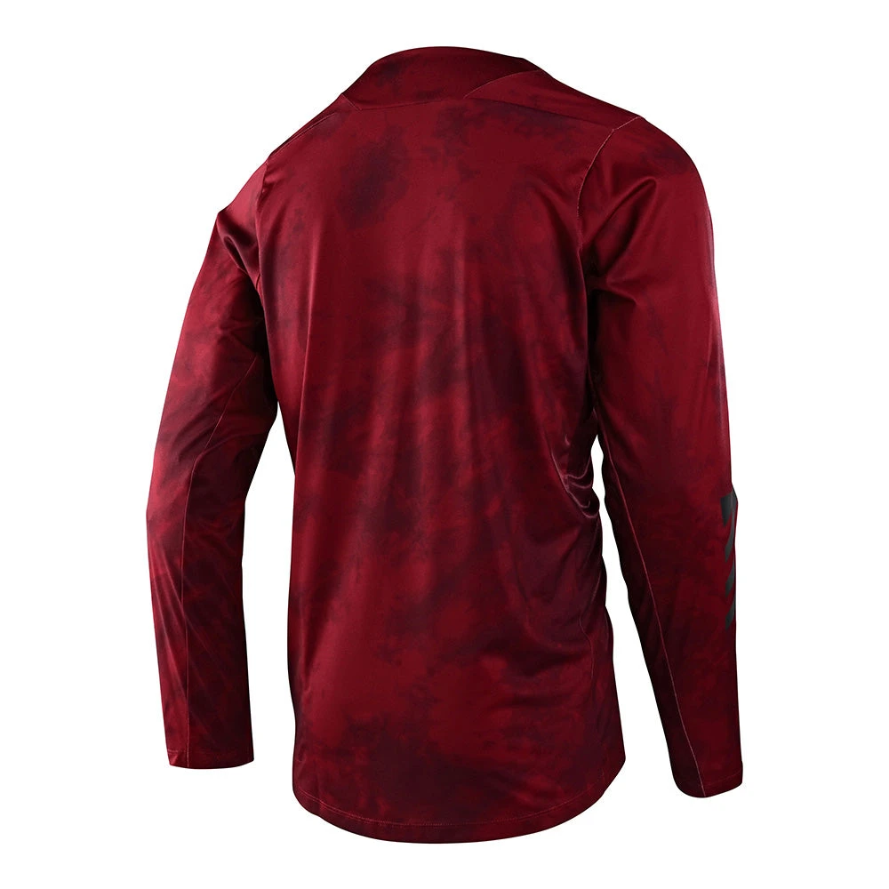 Troy Lee Designs Skyline LS Chill Jersey Tie Dye Wine - Image 3