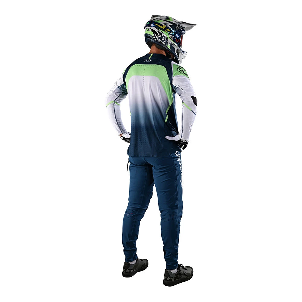 Troy Lee Designs Sprint Ultra Jersey Arc White / Marine - Image 4