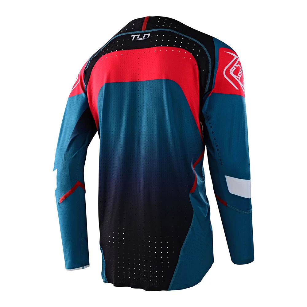 Troy Lee Designs Sprint Ultra Jersey Arc Blue / Black - Image 3