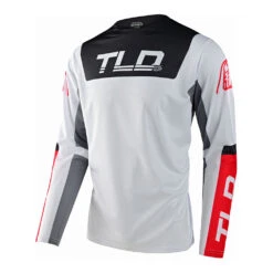Troy Lee Designs Sprint Jersey Fractura Charcoal / Glo Red