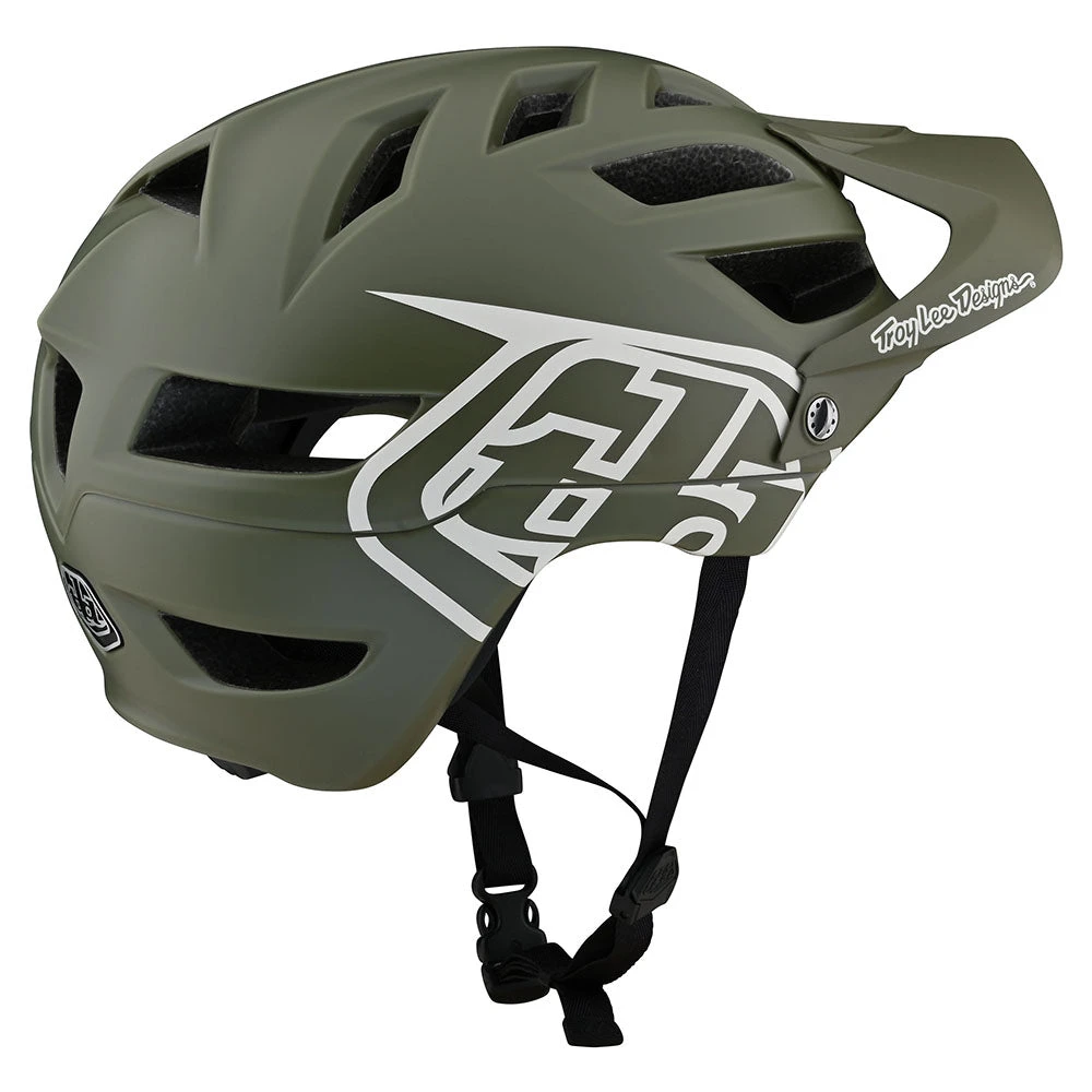 Troy Lee Designs A1 Helmet Drone Steel Green - Image 2