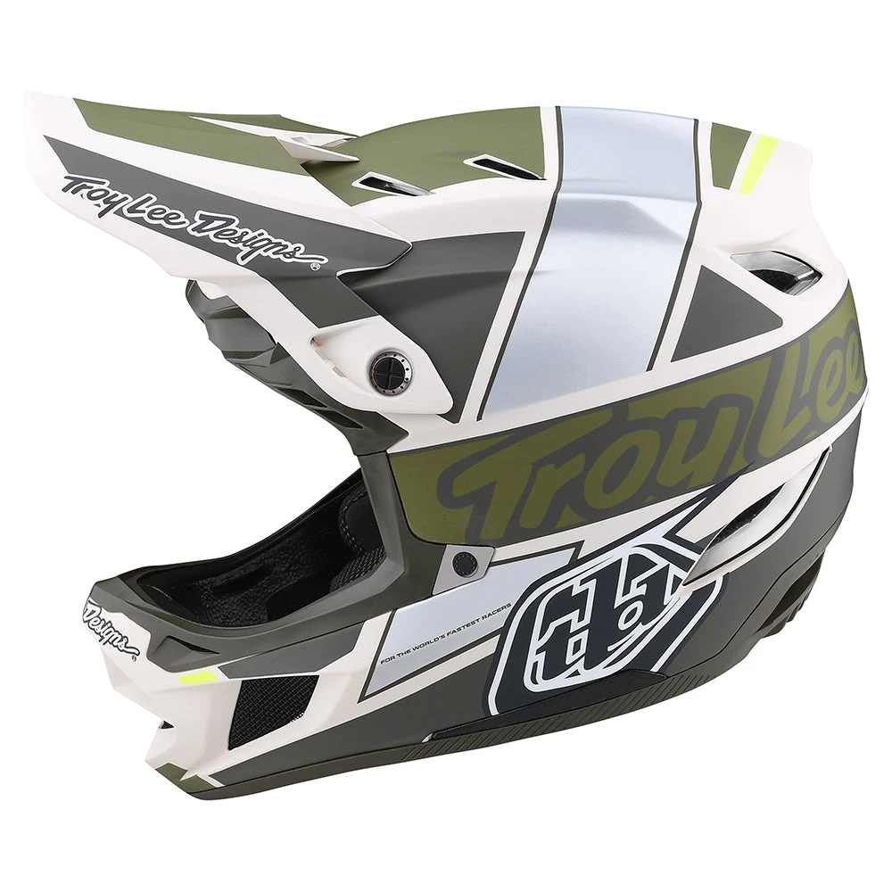 Troy Lee Designs D4 Composite Helmet W/MIPS Team Military