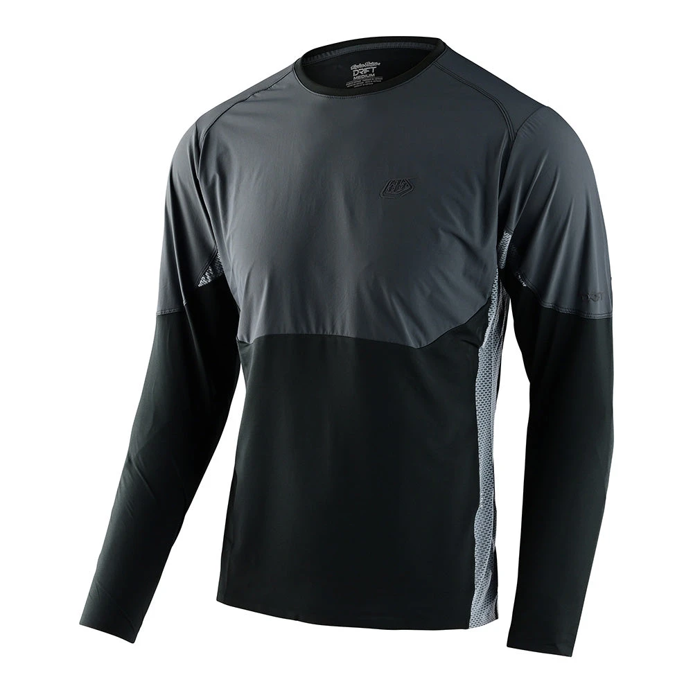 Troy Lee Designs Drift LS Jersey Solid Dark Charcoal