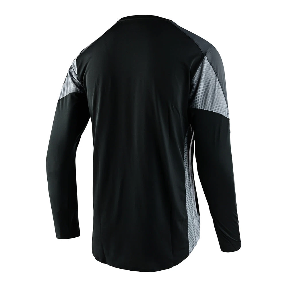 Troy Lee Designs Drift LS Jersey Solid Dark Charcoal - Image 2