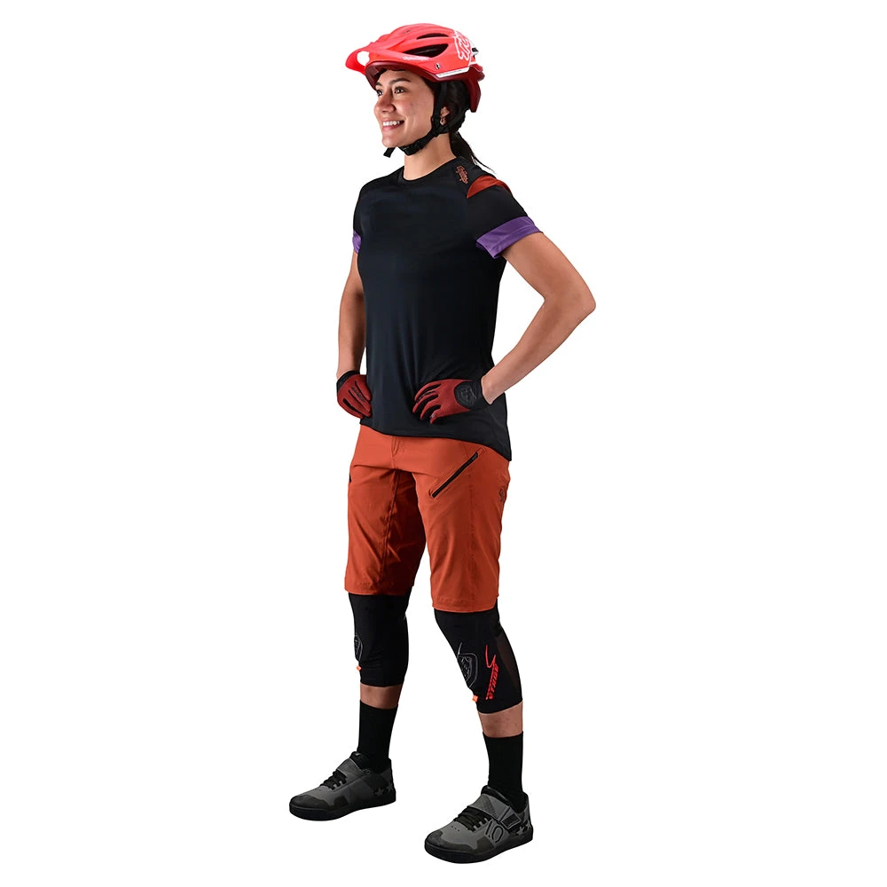 Troy Lee Designs Womens Lilium Short W/Liner Solid Copper - Image 5