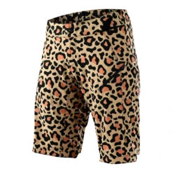 Troy Lee Designs Womens Lilium Short Shell Leopard Bronze