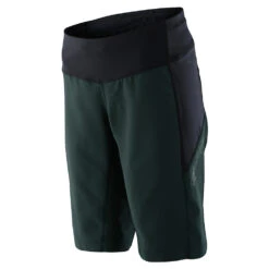 Troy Lee Designs Womens Luxe Short No Liner Solid Steel Green