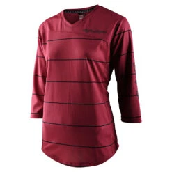 Troy Lee Designs Womens Mischief Jersey Pinstripe Elderberry