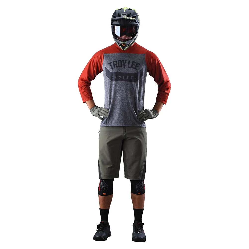 Troy Lee Designs Ruckus 3/4 Jersey Arc Red Clay - Image 2