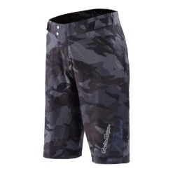 Troy Lee Designs Ruckus Short W/Liner Spray Camo Black