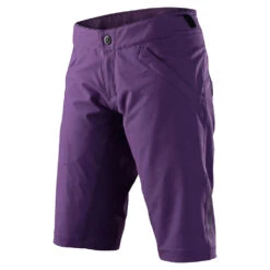 Troy Lee Designs Womens Mischief Short W/Liner Solid Orchid