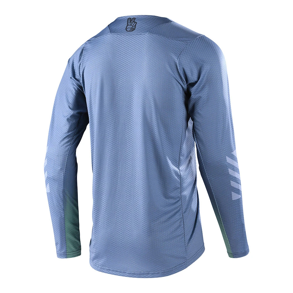 Troy Lee Designs Skyline Air LS Jersey Channel Gray - Image 3