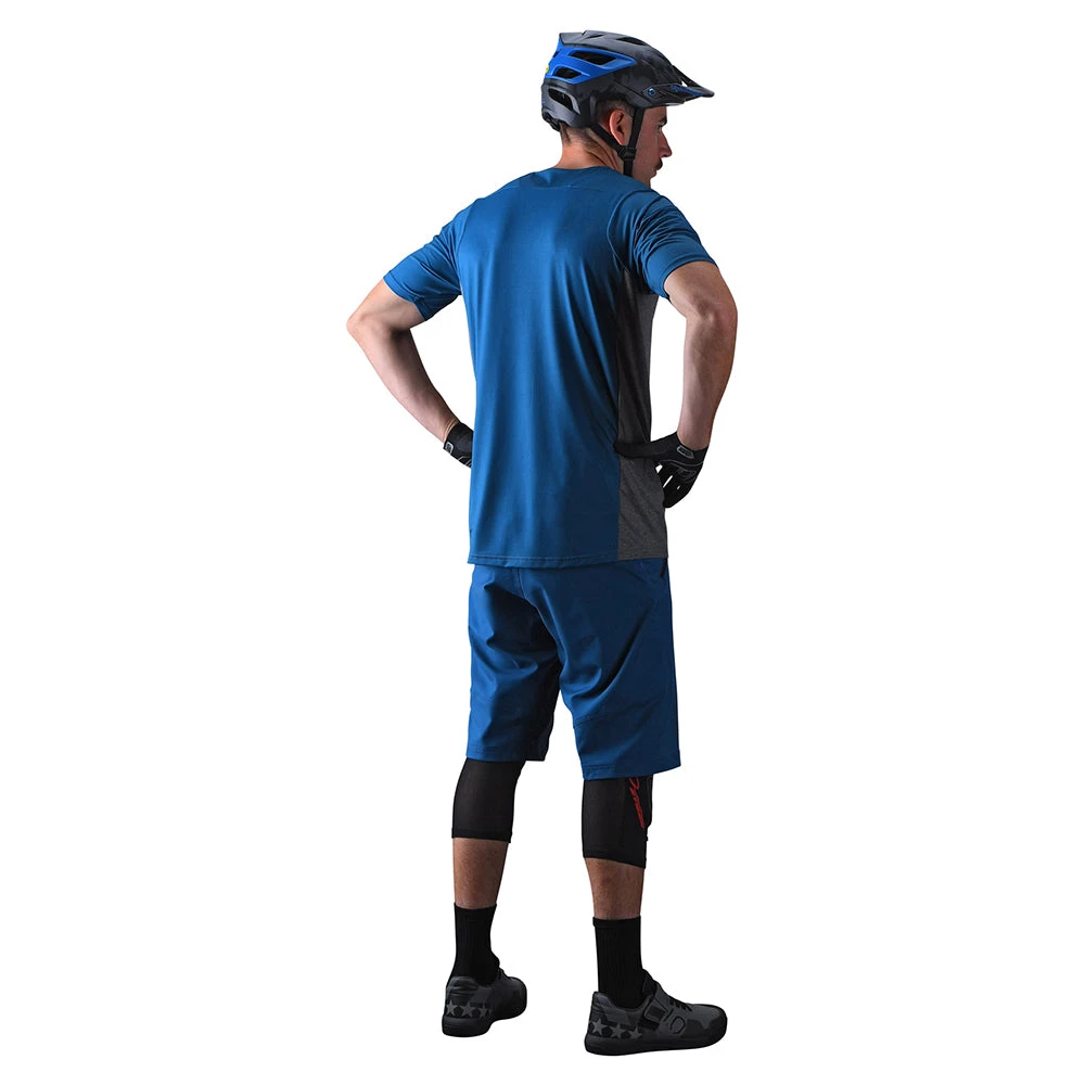 Troy Lee Designs Skyline SS Jersey Signature Slate Blue - Image 4