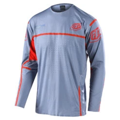 Troy Lee Designs Sprint Ultra Jersey Lines Gray / Rocket Pink