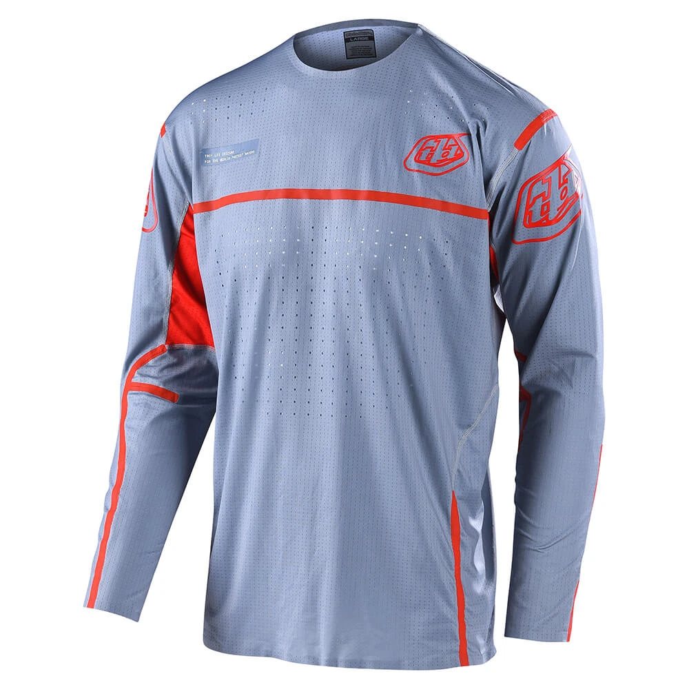 Troy Lee Designs Sprint Ultra Jersey Lines Gray / Rocket Pink