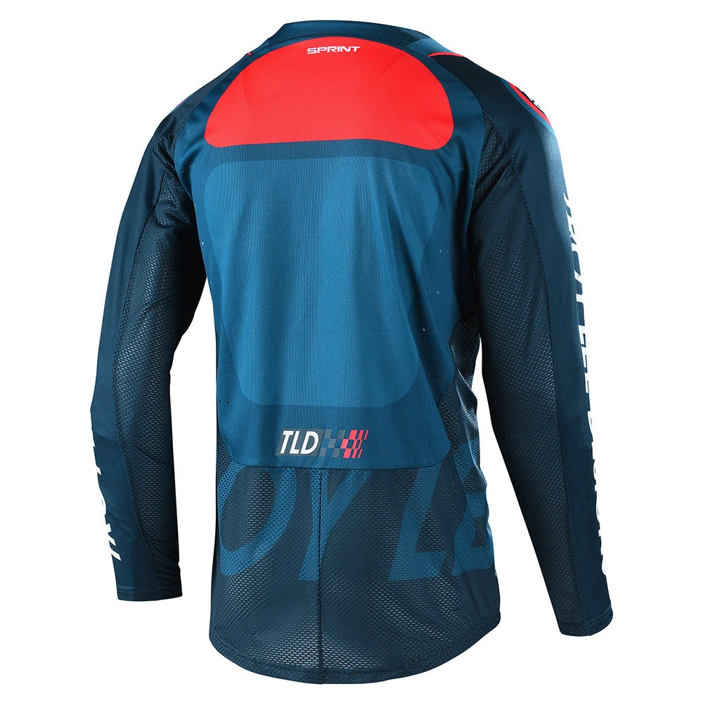 Troy Lee Designs Youth Sprint Jersey Drop In Dark Slate - Image 2