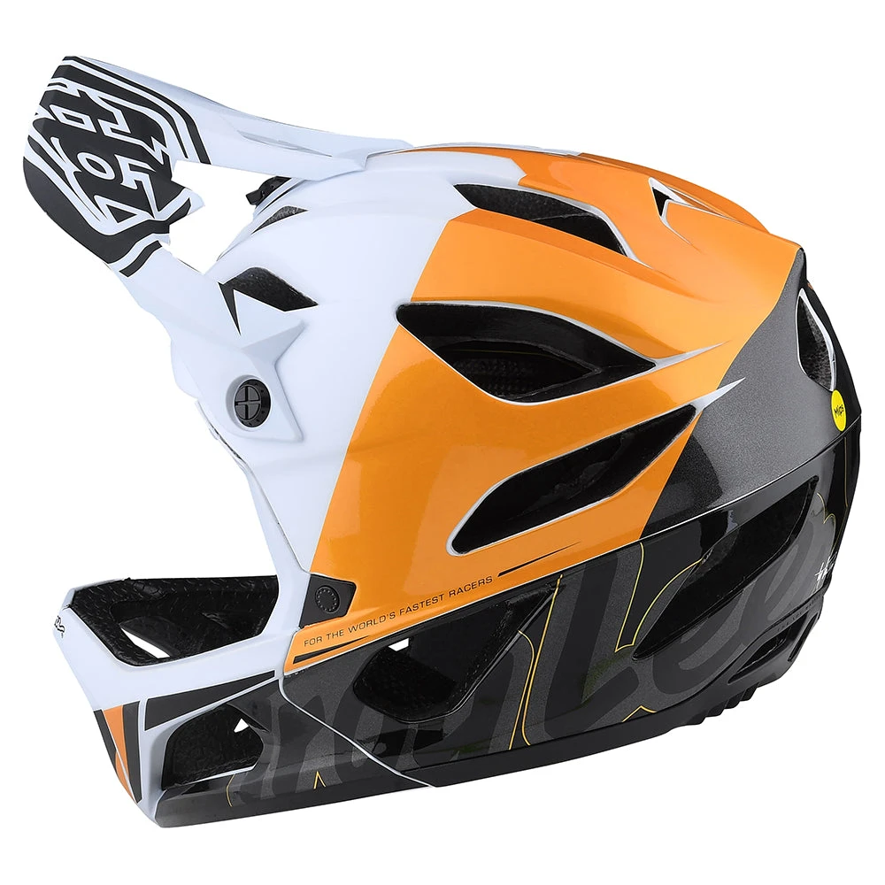 Troy Lee Designs Stage Helmet W/MIPS Nova Honey - Image 2