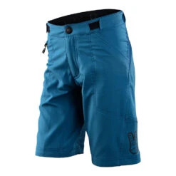 Troy Lee Designs Youth Skyline Short No Liner Solid Slate Blue