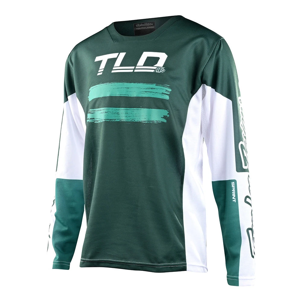 Troy Lee Designs Youth Sprint Jersey Marker Jungle / Ivy