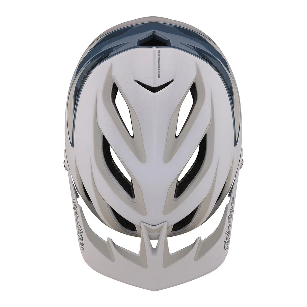 Troy Lee Designs A3 Helmet W/MIPS Uno Light Gray - Image 4