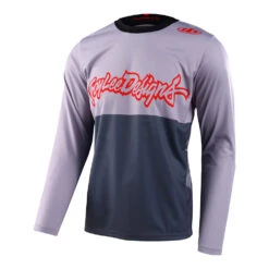 Troy Lee Designs Flowline LS Jersey Scripter Charcoal