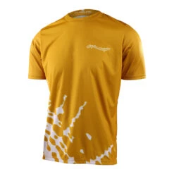 Troy Lee Designs Flowline SS Jersey Big Spin Gold Flake