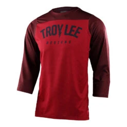 Troy Lee Designs Ruckus 3/4 Jersey Camber Oxblood