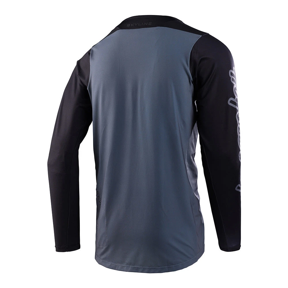 Troy Lee Designs Skyline LS Jersey Mono Charcoal - Image 3