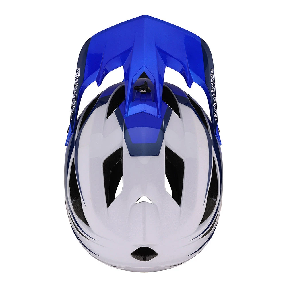 Troy Lee Designs Stage Helmet W/MIPS Valance Blue - Image 8