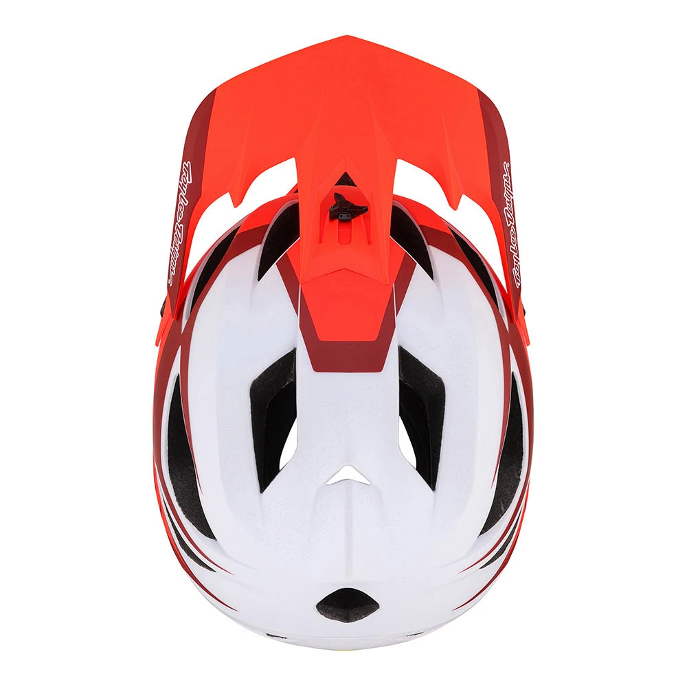Troy Lee Designs Stage Helmet W/MIPS Valance Red - Image 8