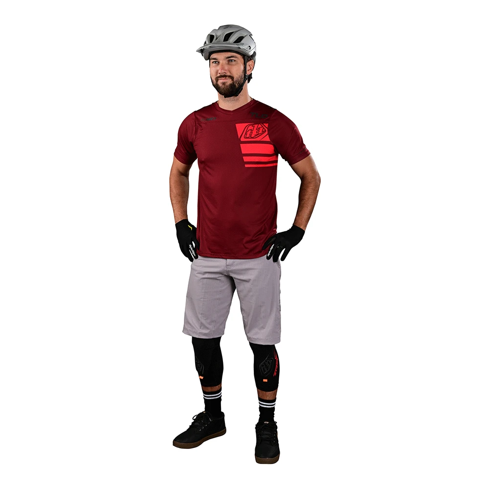 Troy Lee Designs Skyline Air SS Jersey Stacks Syrah - Image 2