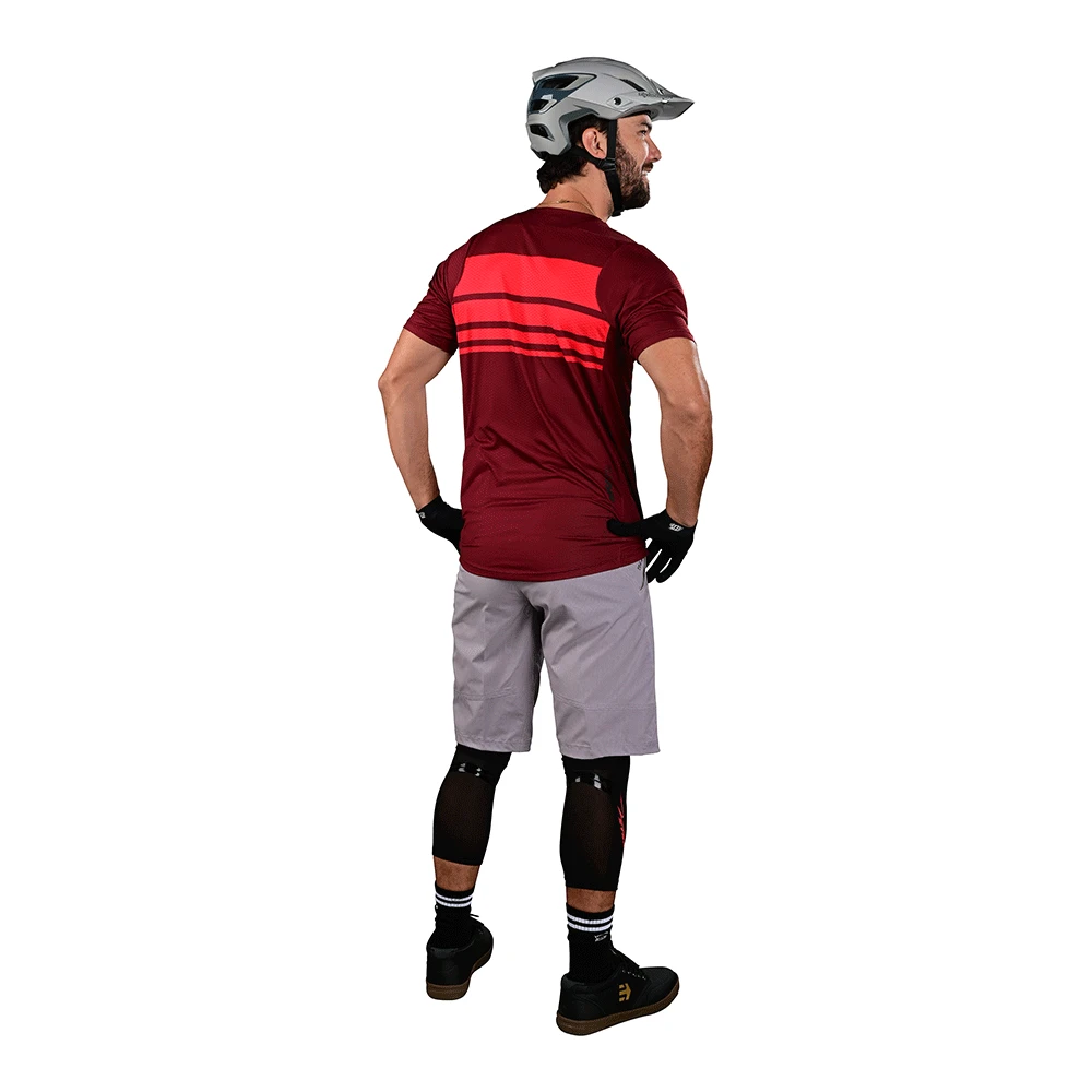 Troy Lee Designs Skyline Air SS Jersey Stacks Syrah - Image 5