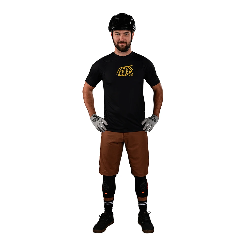 Troy Lee Designs Skyline SS Jersey Iconic Black - Image 4