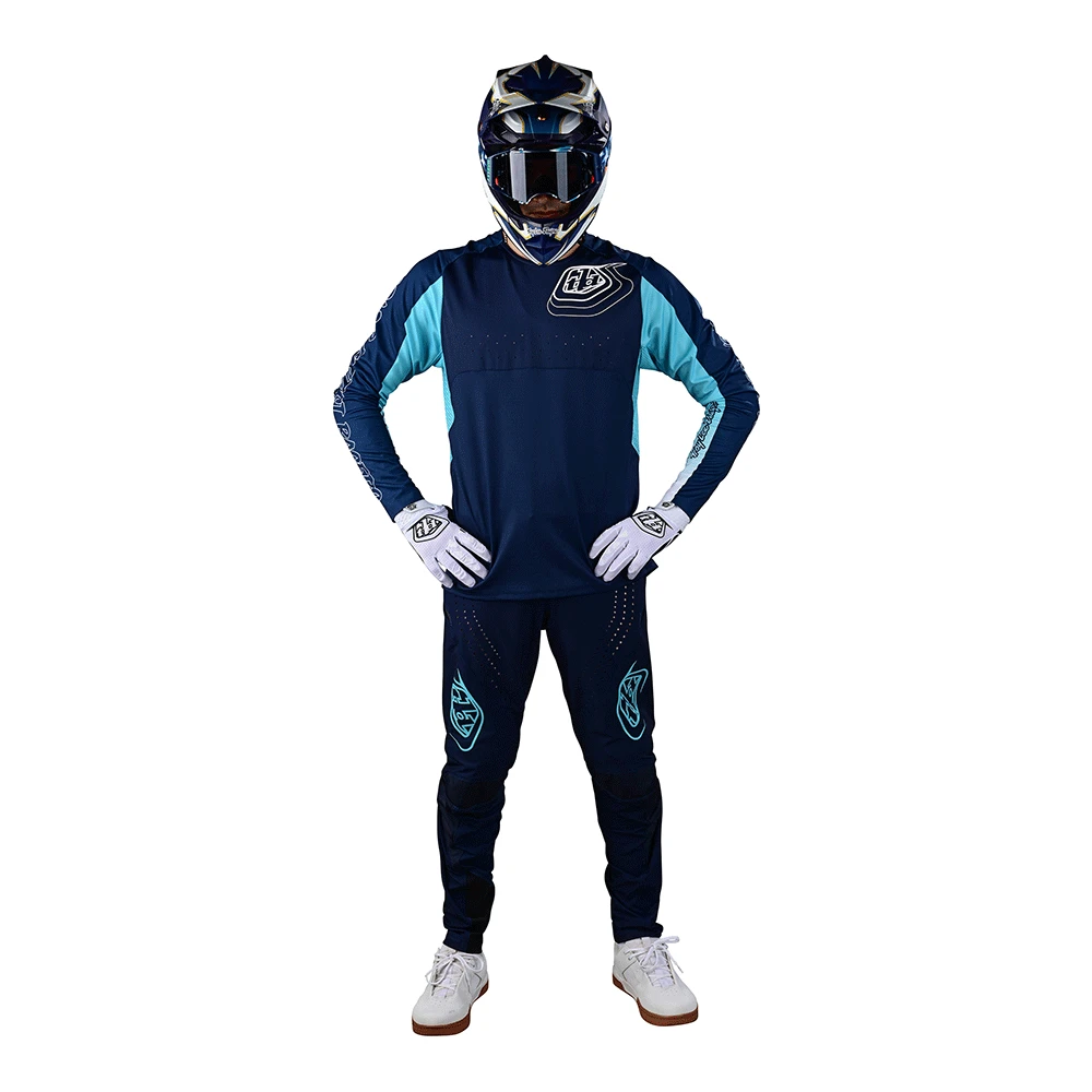 Troy Lee Designs Sprint Jersey Richter Navy - Image 4
