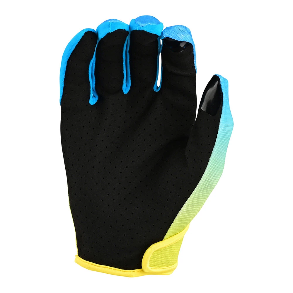 Troy Lee Designs Flowline Glove Faze Blue / Yellow - Image 2