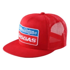 Troy Lee Designs Snapback Hat 2021 TLD GasGas Team Stock Red