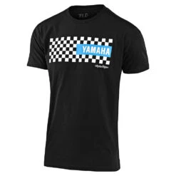 Troy Lee Designs Short Sleeve Tee TLD Yamaha Checkers Black