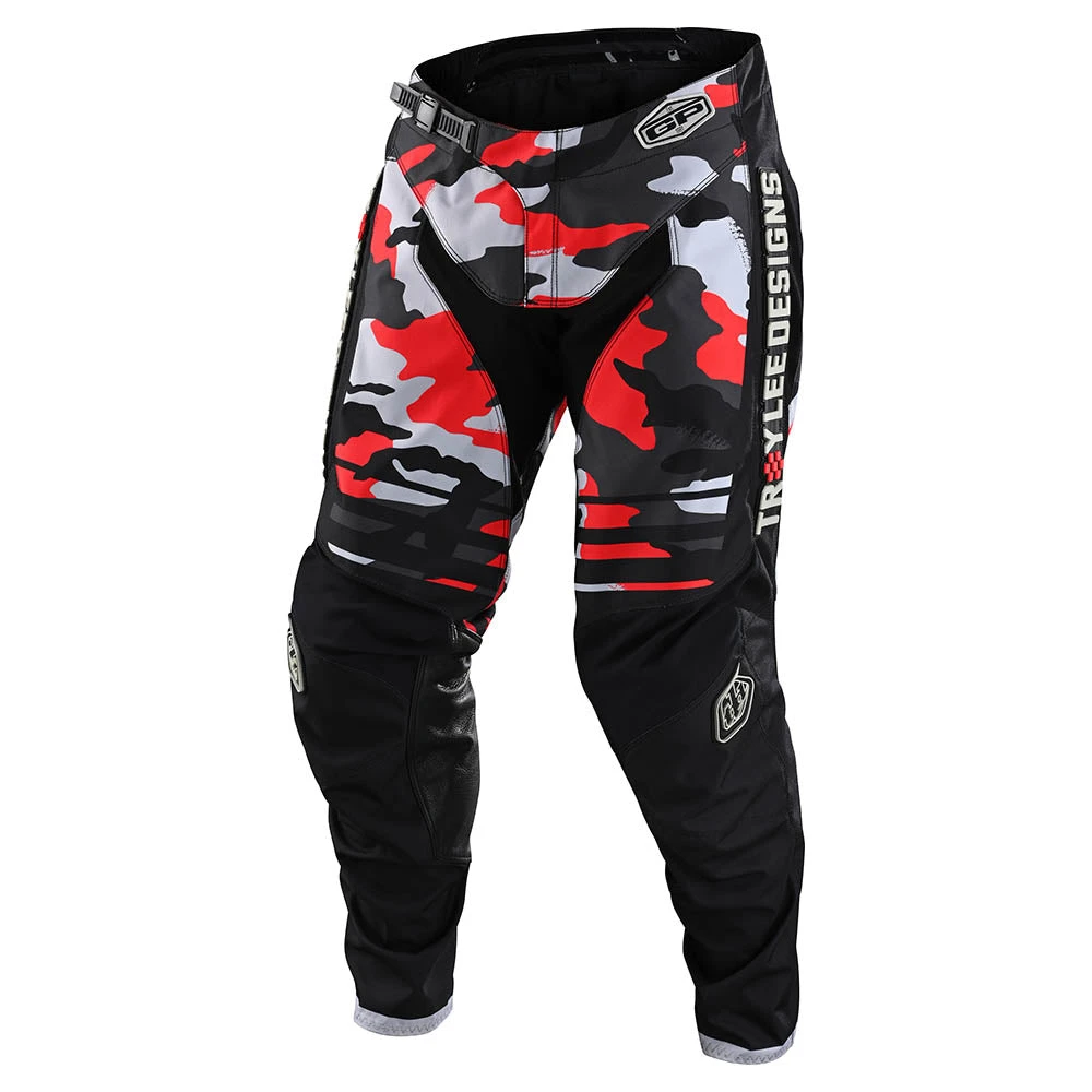 Troy Lee Designs GP Pant Formula Camo Black / Rocket Red