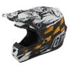 Troy Lee Designs SE4 Polyacrylite Helmet W/MIPS Strike White / Black