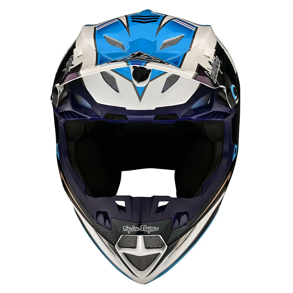Troy Lee Designs SE5 Composite Helmet W/MIPS Graph Blue / Navy - Image 9
