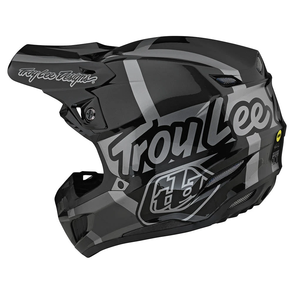 Troy Lee Designs SE5 Composite Helmet W/MIPS Quattro Gray - Image 3