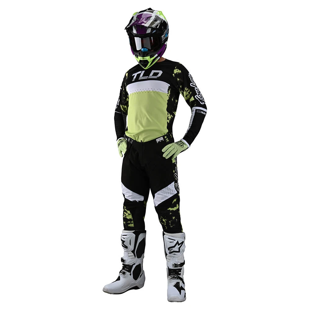 Troy Lee Designs SE Pro Jersey Dyeno Glo Green - Image 4