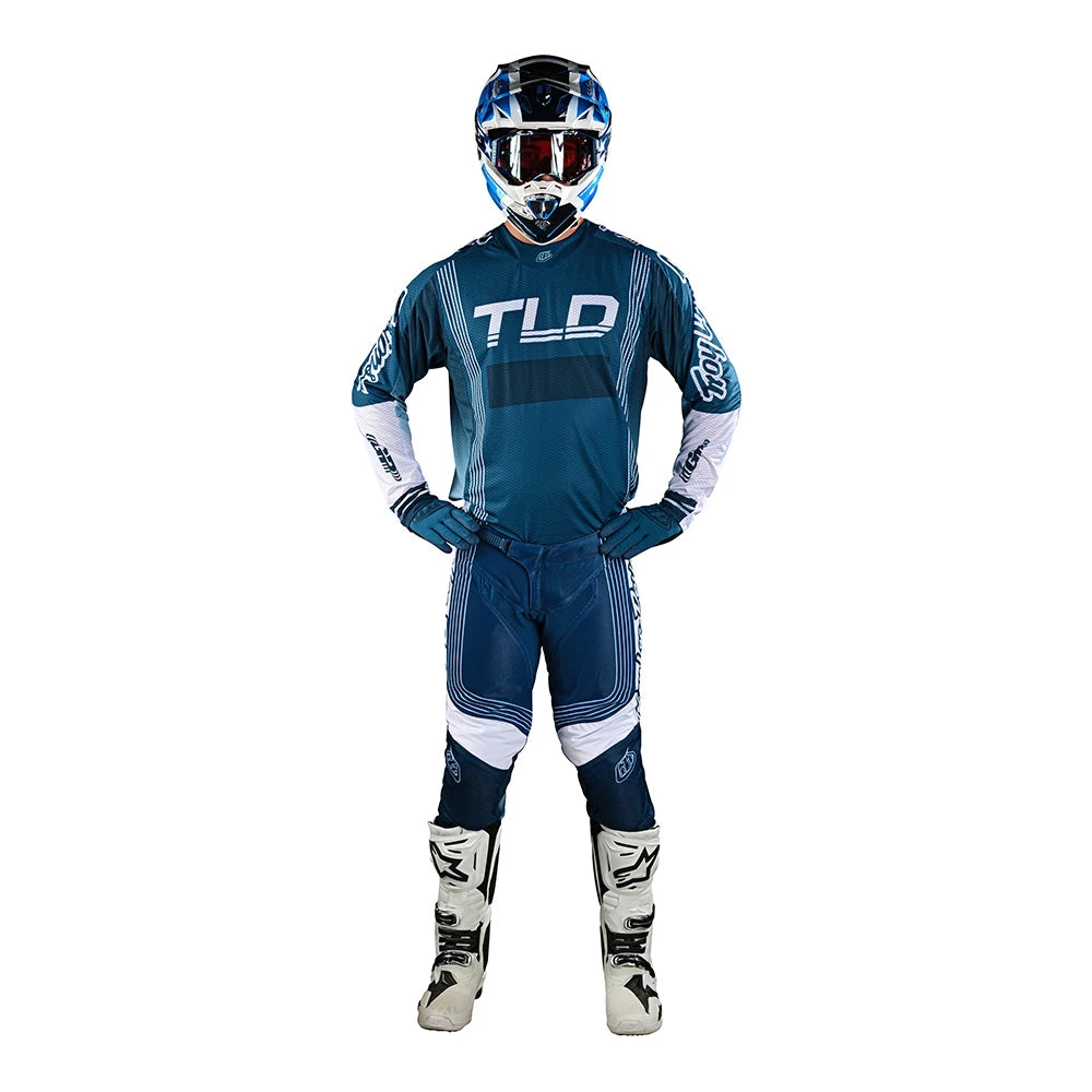 Troy Lee Designs GP Air Pant Rhythm Slate Blue - Image 2