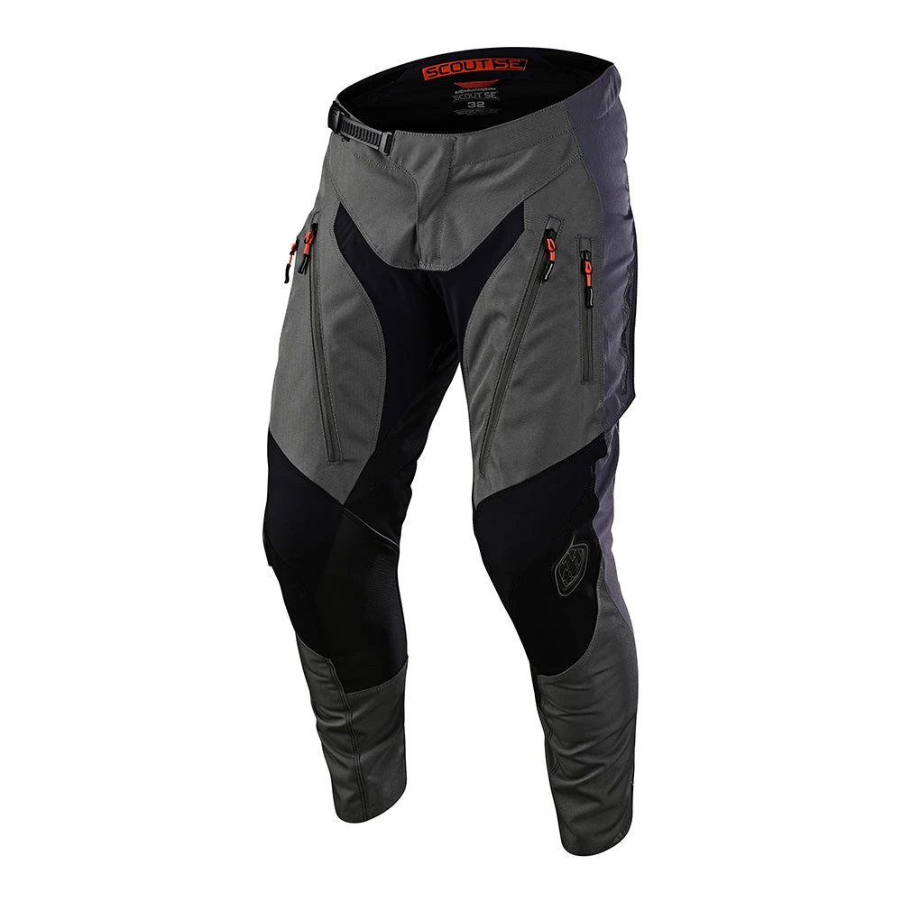 Troy Lee Designs Scout SE Pant Solid Gray / Black