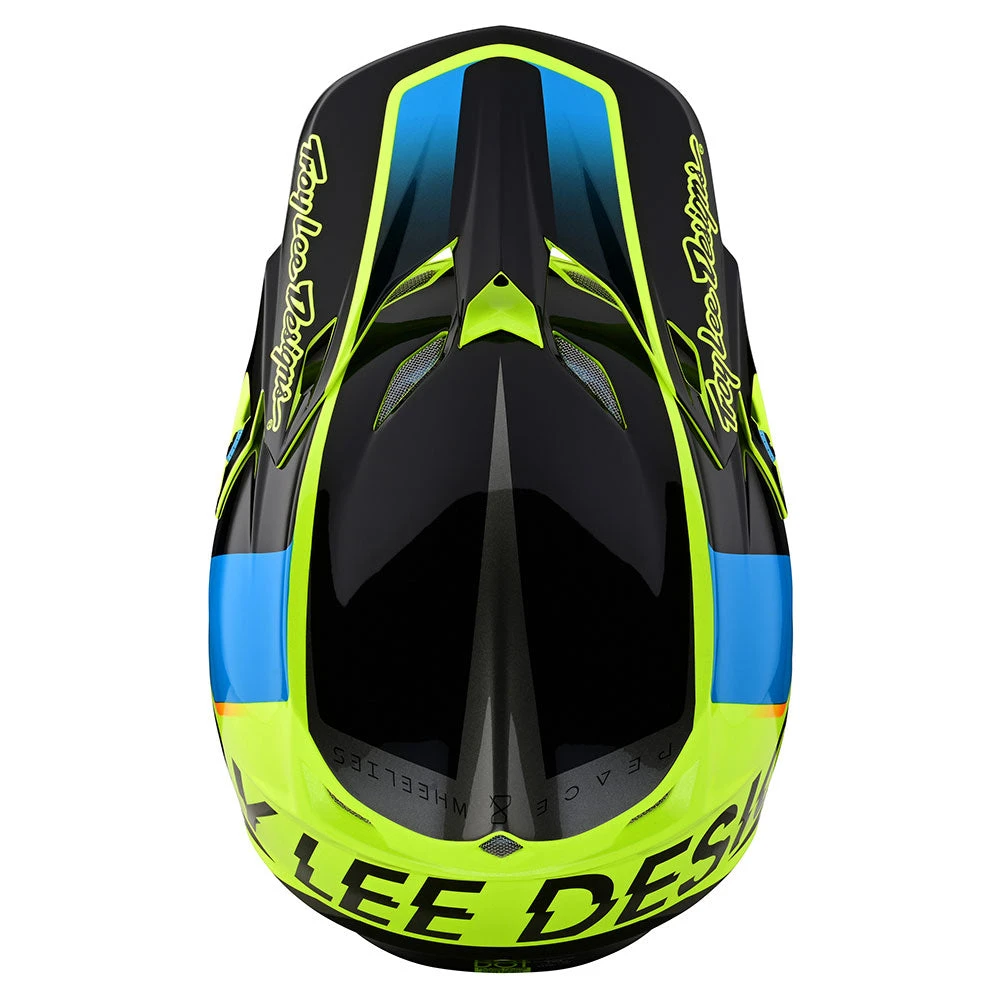 Troy Lee Designs SE5 Composite Helmet W/MIPS Qualifier Yellow - Image 8