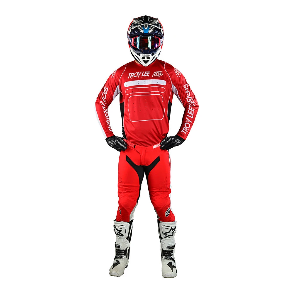 Troy Lee Designs SE Pro Jersey Drop In Red - Image 2